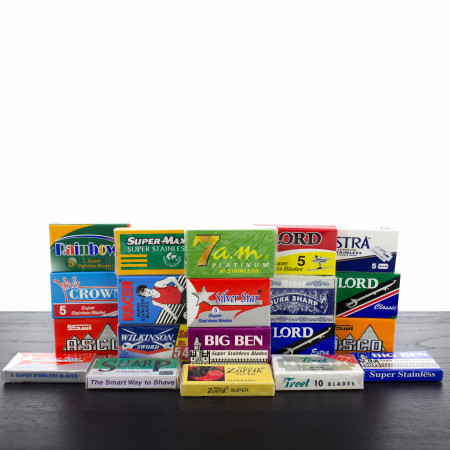DE Blade Sampler Pack, Selected